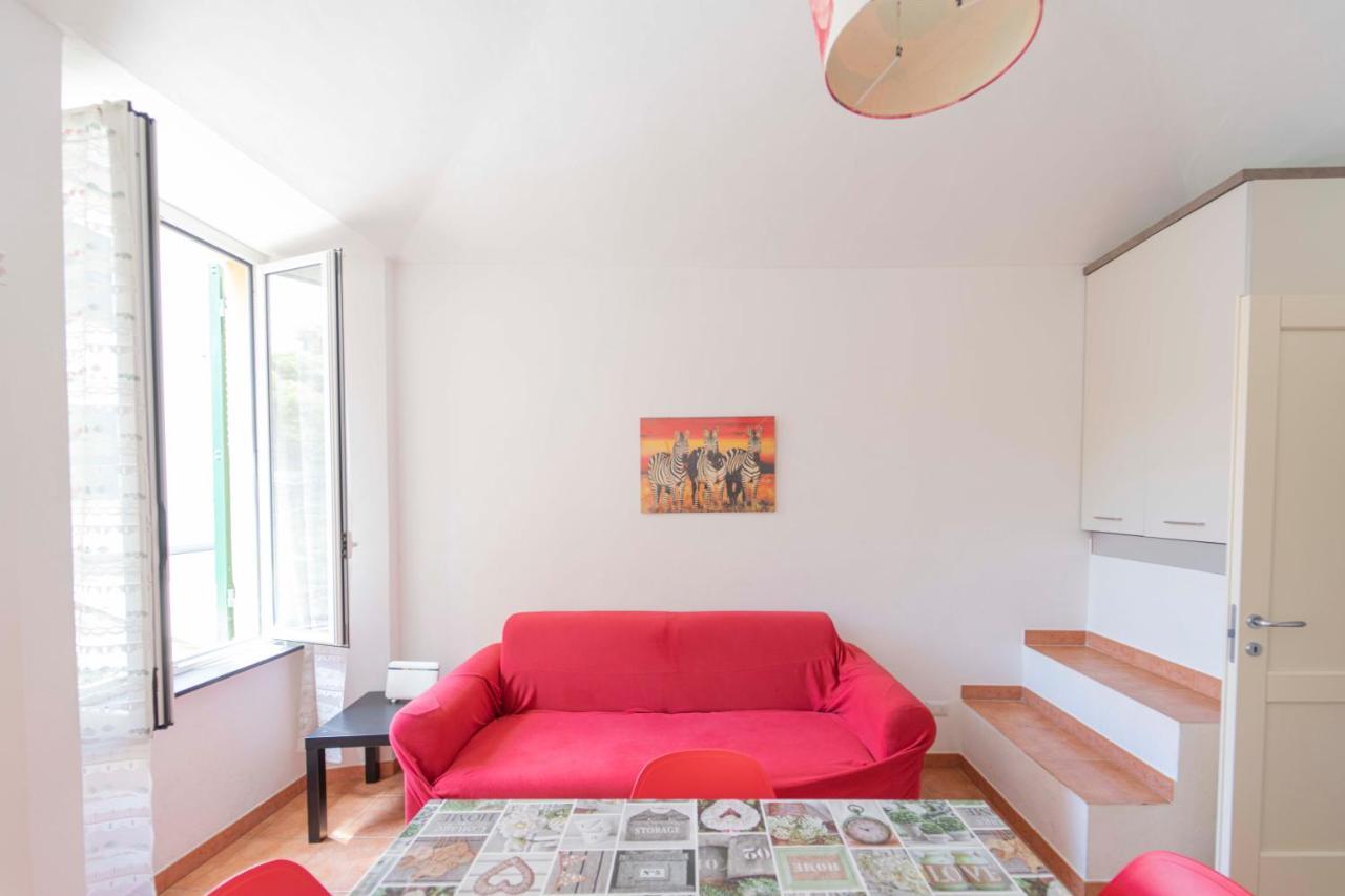 096 - Casa Al Borgo Cavi Di Lavagna, 150 Metri Dal Mare Lägenhet Exteriör bild